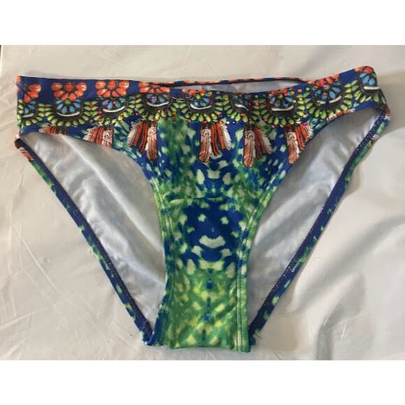 La Moda Animal Print Bikini Bottom Size S - New with Tags‎ - Picture 2 of 6